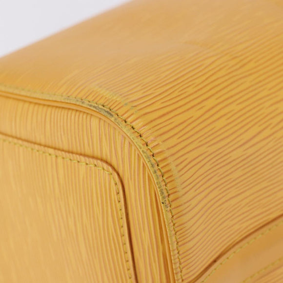 LOUIS VUITTON Epi Speedy 25 Hand Bag Tassili Yellow M43019 LV Auth ka5321A