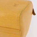 LOUIS VUITTON Epi Speedy 25 Hand Bag Tassili Yellow M43019 LV Auth ka5321A-11