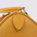 LOUIS VUITTON Epi Speedy 25 Hand Bag Tassili Yellow M43019 LV Auth ka5321A-16