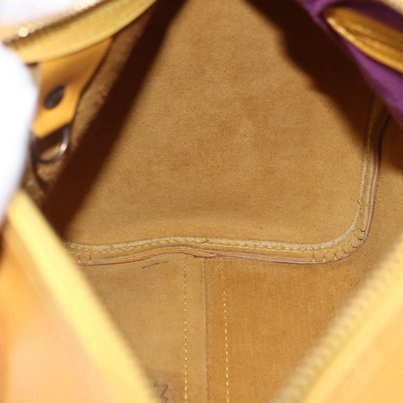 LOUIS VUITTON Epi Speedy 25 Hand Bag Tassili Yellow M43019 LV Auth ka5321A