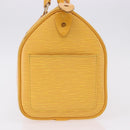 LOUIS VUITTON Epi Speedy 25 Hand Bag Tassili Yellow M43019 LV Auth ka5321A-4