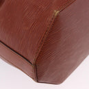 LOUIS VUITTON Epi Sac Depaule GM Shoulder Bag Brown M80193 LV Auth ka5322-9