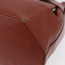 LOUIS VUITTON Epi Sac Depaule GM Shoulder Bag Brown M80193 LV Auth ka5322-15