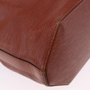 LOUIS VUITTON Epi Sac Depaule GM Shoulder Bag Brown M80193 LV Auth ka5322-16