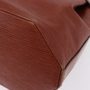 LOUIS VUITTON Epi Sac Depaule GM Shoulder Bag Brown M80193 LV Auth ka5322-17