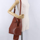 LOUIS VUITTON Epi Sac Depaule GM Shoulder Bag Brown M80193 LV Auth ka5322-23