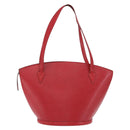 LOUIS VUITTON Epi Saint Jacques Shopping Shoulder Bag Red M52277 LV Auth ka5323-2