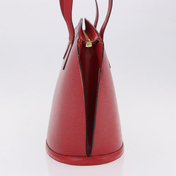 LOUIS VUITTON Epi Saint Jacques Shopping Shoulder Bag Red M52277 LV Auth ka5323