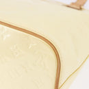 LOUIS VUITTON Monogram Vernis Houston Hand Bag Perle M91342 LV Auth ka5324A-17