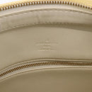 LOUIS VUITTON Monogram Vernis Houston Hand Bag Perle M91342 LV Auth ka5324A-19