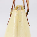 LOUIS VUITTON Monogram Vernis Houston Hand Bag Perle M91342 LV Auth ka5324A-5