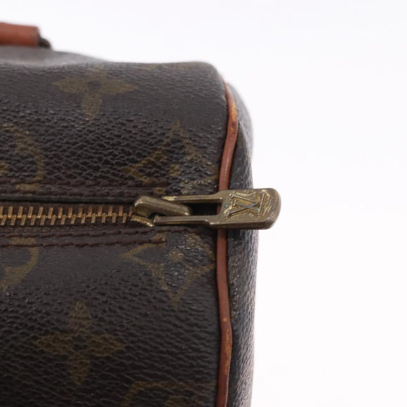 LOUIS VUITTON Monogram Papillon 26 Hand Bag M51366 LV Auth ka5326