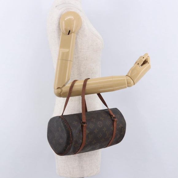LOUIS VUITTON Monogram Papillon 26 Hand Bag M51366 LV Auth ka5326
