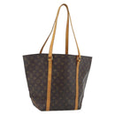 LOUIS VUITTON Monogram Sac Shopping Tote Bag M51108 LV Auth ka5327-1