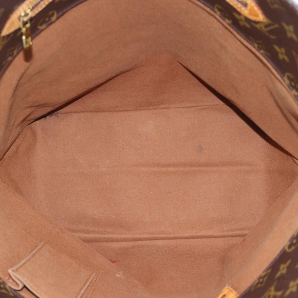 LOUIS VUITTON Monogram Sac Shopping Tote Bag M51108 LV Auth ka5327