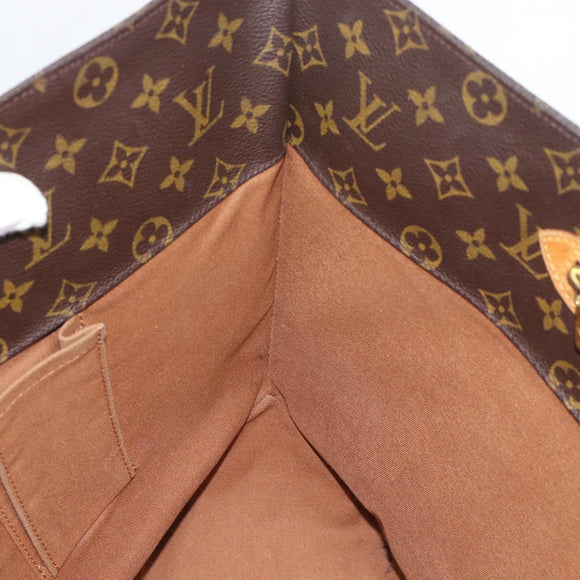 LOUIS VUITTON Monogram Sac Shopping Tote Bag M51108 LV Auth ka5327