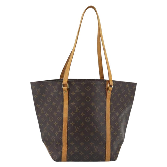 LOUIS VUITTON Monogram Sac Shopping Tote Bag M51108 LV Auth ka5327
