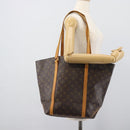 LOUIS VUITTON Monogram Sac Shopping Tote Bag M51108 LV Auth ka5327-23