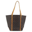 LOUIS VUITTON Monogram Sac Shopping Tote Bag M51108 LV Auth ka5327-2