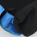 GUCCI Backpack Canvas Blue Black 429037 Auth ka5328A-13