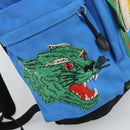 GUCCI Backpack Canvas Blue Black 429037 Auth ka5328A-14