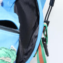 GUCCI Backpack Canvas Blue Black 429037 Auth ka5328A-26