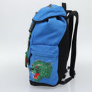 GUCCI Backpack Canvas Blue Black 429037 Auth ka5328A-5