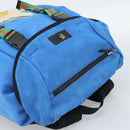 GUCCI Backpack Canvas Blue Black 429037 Auth ka5328A-6
