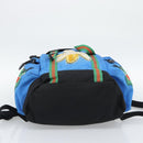 GUCCI Backpack Canvas Blue Black 429037 Auth ka5328A-9