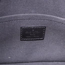 LOUIS VUITTON Monogram Mat Shelton Hand Bag Black M55172 LV Auth ka5335A-15