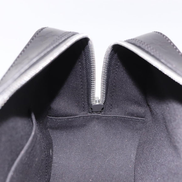 LOUIS VUITTON Monogram Mat Shelton Hand Bag Black M55172 LV Auth ka5335A