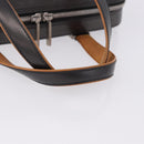 LOUIS VUITTON Monogram Mat Shelton Hand Bag Black M55172 LV Auth ka5335A-7