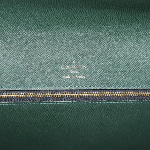 LOUIS VUITTON Taiga Pochette Kourad Clutch Bag Epicea M30194 LV Auth ka5336