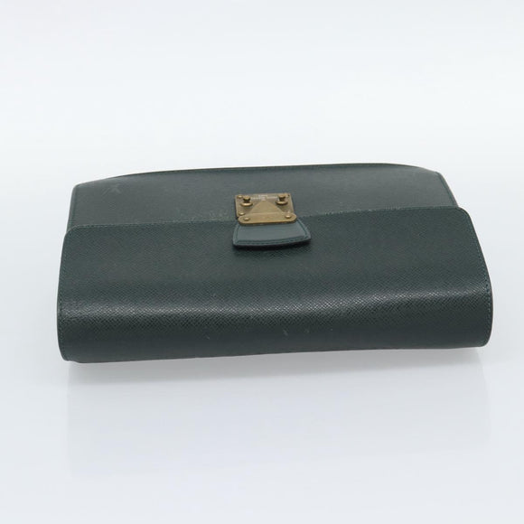 LOUIS VUITTON Taiga Pochette Kourad Clutch Bag Epicea M30194 LV Auth ka5336