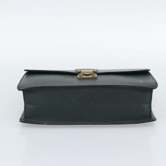 LOUIS VUITTON Taiga Pochette Kourad Clutch Bag Epicea M30194 LV Auth ka5336