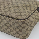GUCCI GG Supreme Shoulder Bag PVC Leather Beige Gold Tone 211107 Auth ka5339-16