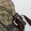 GUCCI GG Supreme Shoulder Bag PVC Leather Beige Gold Tone 211107 Auth ka5339-9
