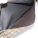 GUCCI GG Supreme Shoulder Bag PVC Leather Beige Gold Tone 211107 Auth ka5339-22