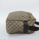 GUCCI GG Supreme Shoulder Bag PVC Leather Beige Gold Tone 211107 Auth ka5339-4