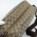 GUCCI GG Supreme Shoulder Bag PVC Leather Beige Gold Tone 211107 Auth ka5339-6