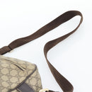 GUCCI GG Supreme Shoulder Bag PVC Leather Beige Gold Tone 211107 Auth ka5339-8