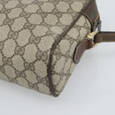 GUCCI GG Supreme Web Sherry Line Shoulder Bag PVC Beige 001 4071 5 Auth ka5341-12