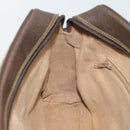 GUCCI GG Supreme Web Sherry Line Shoulder Bag PVC Beige 001 4071 5 Auth ka5341-19