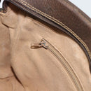 GUCCI GG Supreme Web Sherry Line Shoulder Bag PVC Beige 001 4071 5 Auth ka5341-20