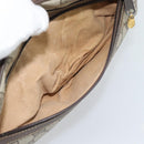 GUCCI GG Supreme Web Sherry Line Shoulder Bag PVC Beige 001 4071 5 Auth ka5341-22