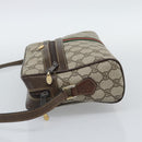 GUCCI GG Supreme Web Sherry Line Shoulder Bag PVC Beige 001 4071 5 Auth ka5341-4