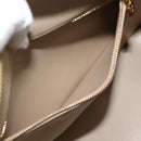 LOUIS VUITTON Monogram Vernis Houston Hand Bag Beige M91004 LV Auth ka5342-21