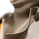 LOUIS VUITTON Monogram Vernis Houston Hand Bag Beige M91004 LV Auth ka5342-22