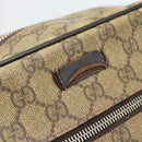 GUCCI GG Supreme Shoulder Bag PVC Leather Beige Gold Tone 211107 Auth ka5343-15