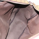 GUCCI GG Supreme Shoulder Bag PVC Leather Beige Gold Tone 211107 Auth ka5343-19